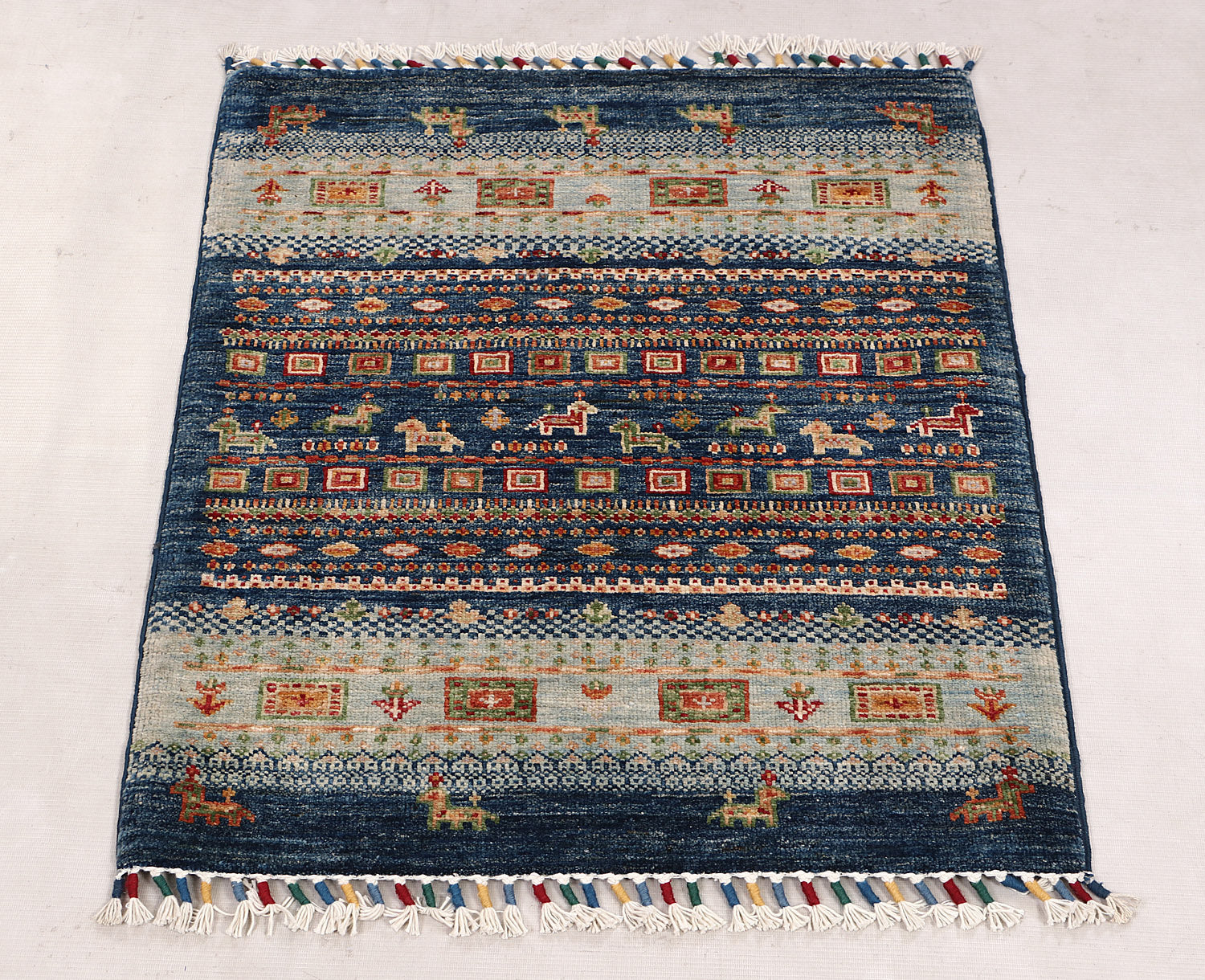 Handmade Persian Rug KHURJEEN