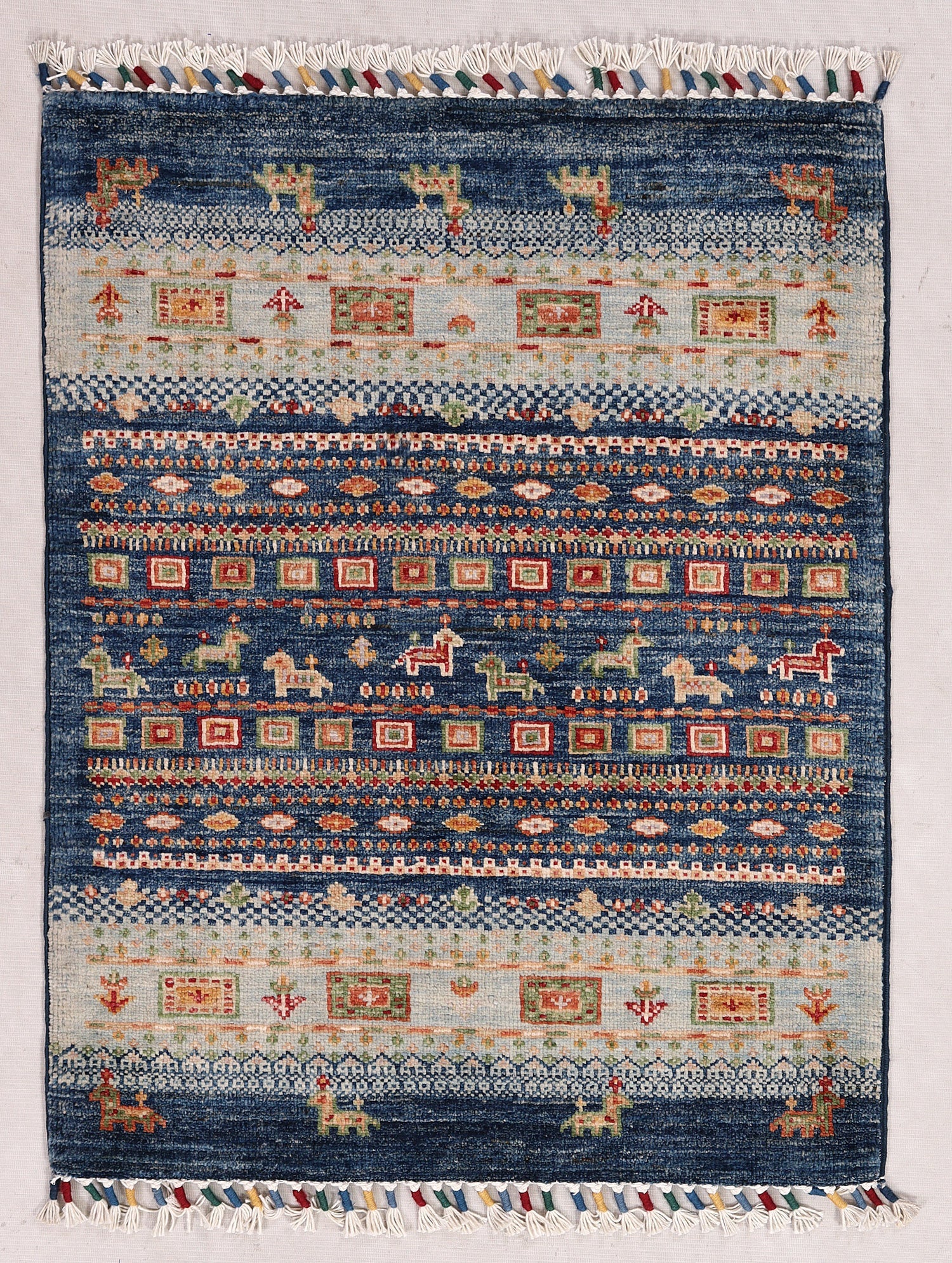 Handmade Persian Rug KHURJEEN