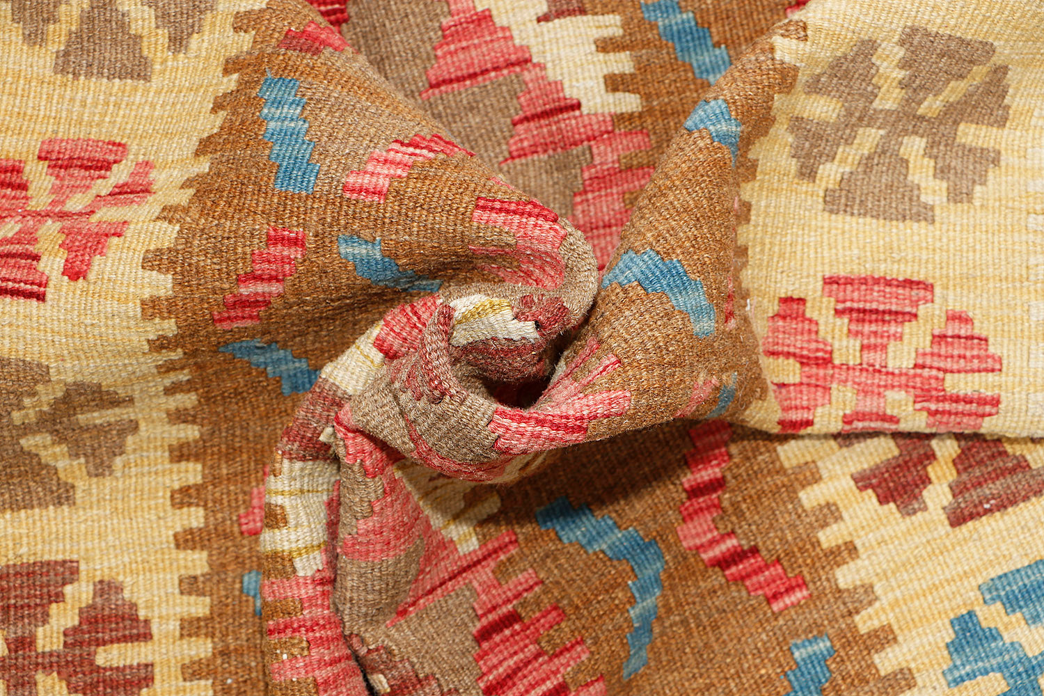 Multy Handmade Veggie Dye Kilim Rug Rectangular