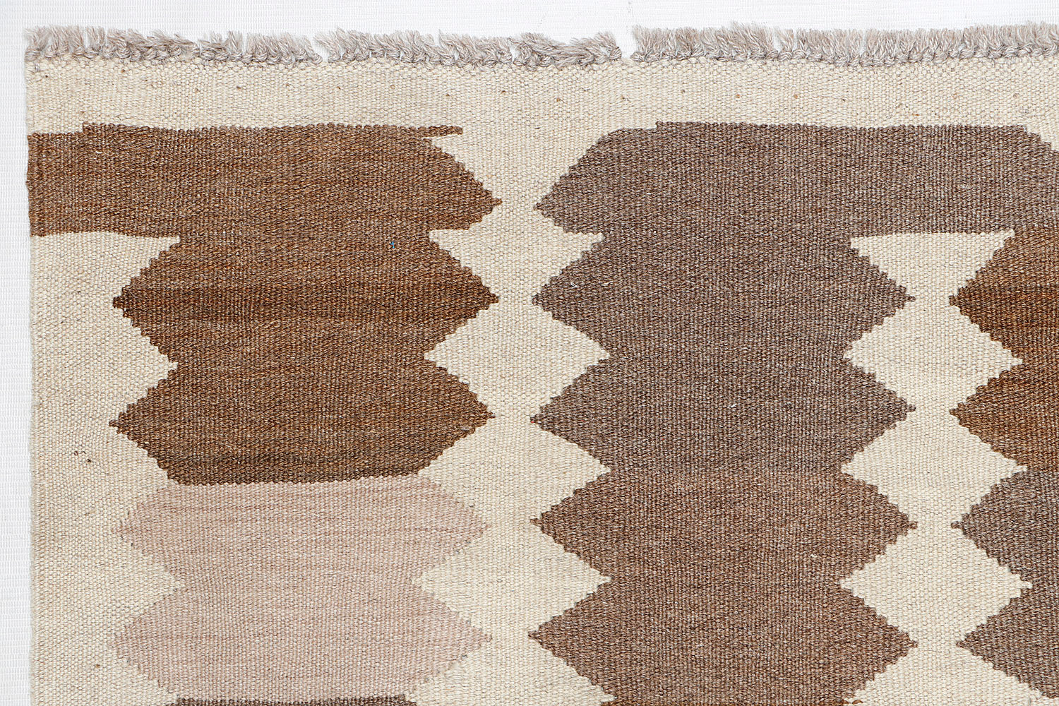 4' 6" x 6' 6 Multy Handmade Veggie Dye Kilim Rug Rectangular