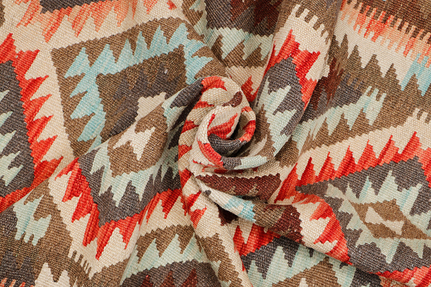 Multy Handmade Veggie Dye Kilim Rug Rectangular
