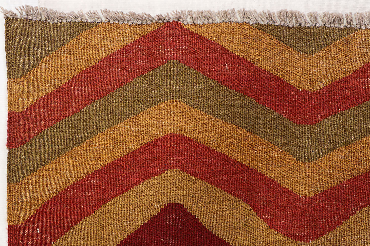 5' 6" X 8' Multy Handmade Veggie Dye Kilim Rug Rectangular