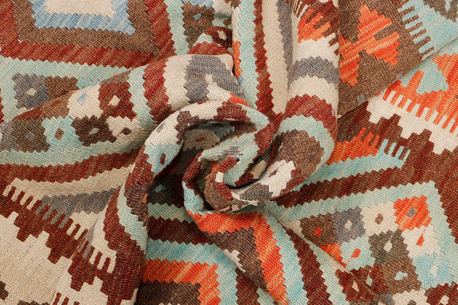 Multy Handmade Veggie Dye Kilim Rug Rectangular