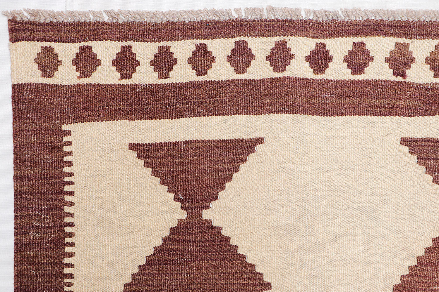 5' 6" X 8' Multy Handmade Veggie Dye Kilim Rug Rectangular