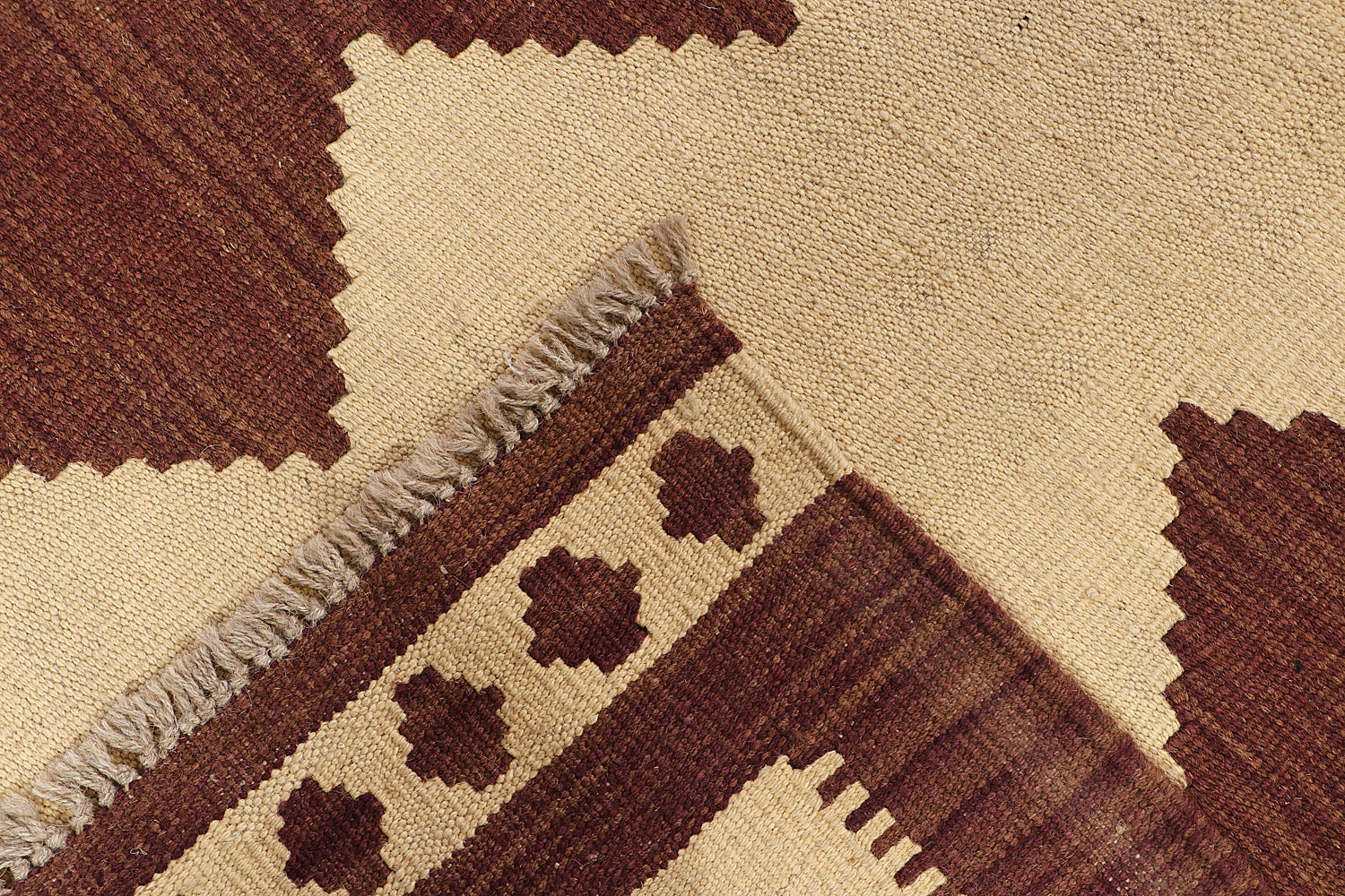 5' 6" X 8' Multy Handmade Veggie Dye Kilim Rug Rectangular