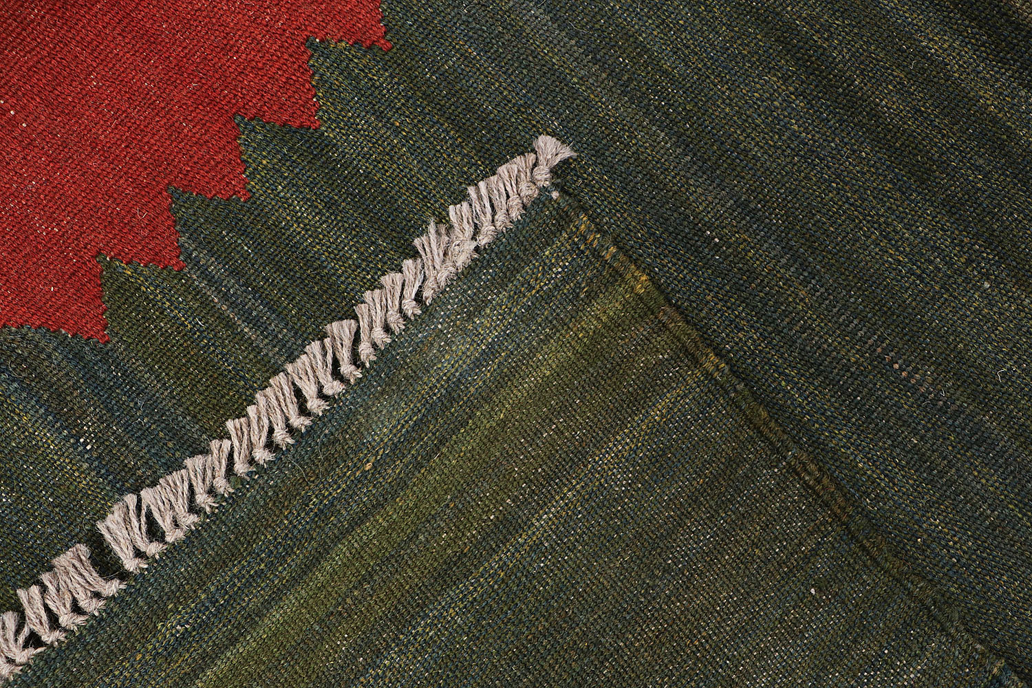 10' X 13' Multy Handmade Veggie Dye Kilim Rug Rectangular