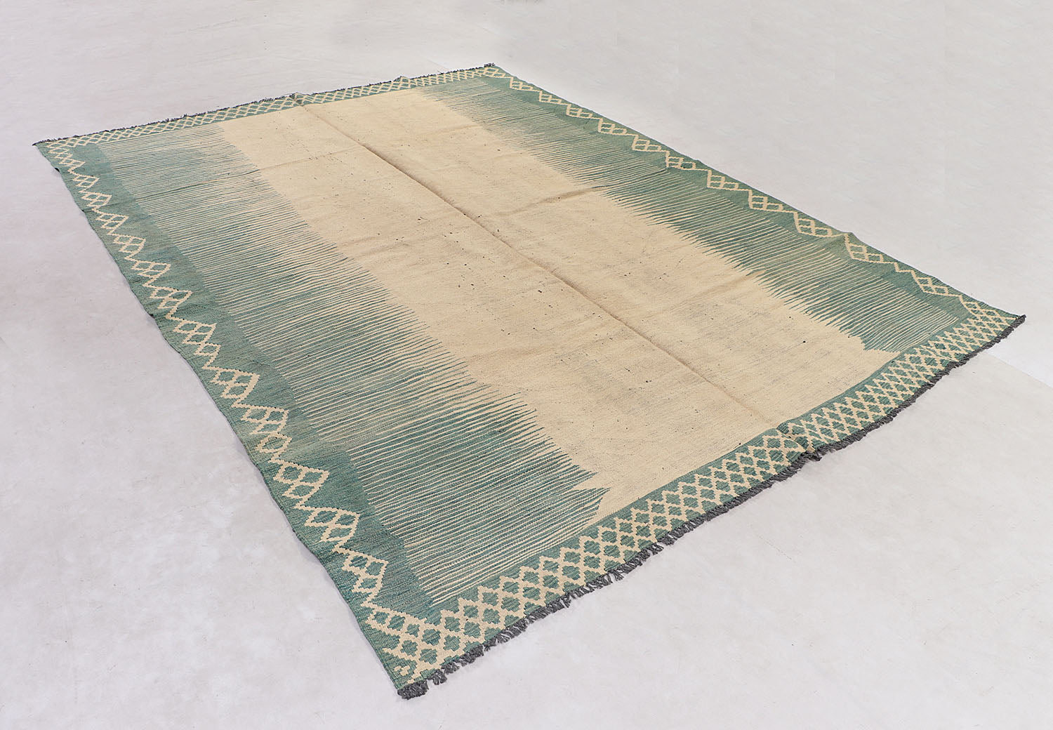 8' X 10' Multy Handmade Veggie Dye Kilim Rug Rectangular