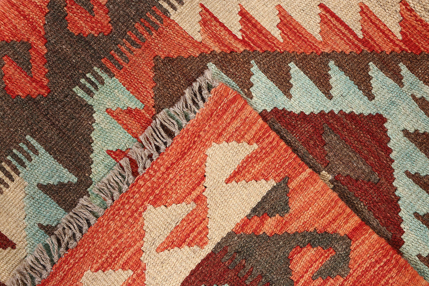 Multy Handmade Veggie Dye Kilim Rug Rectangular