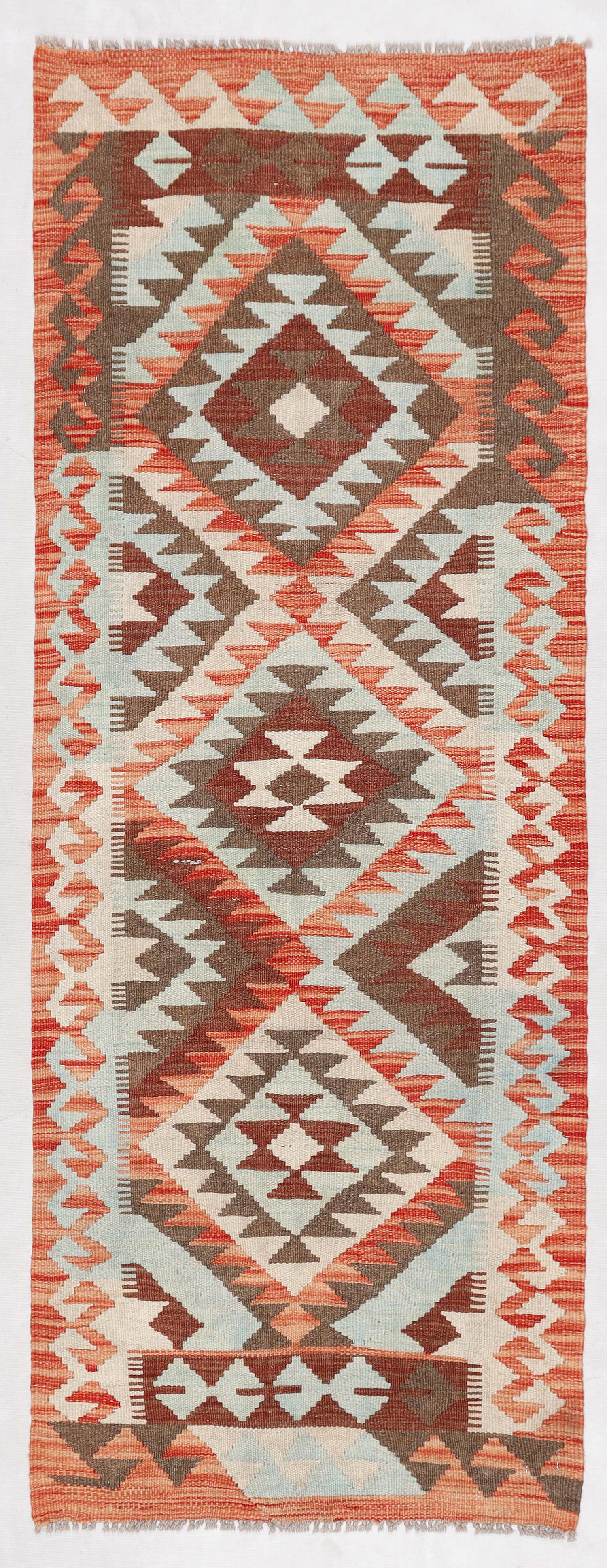 Multy Handmade Veggie Dye Kilim Rug Rectangular