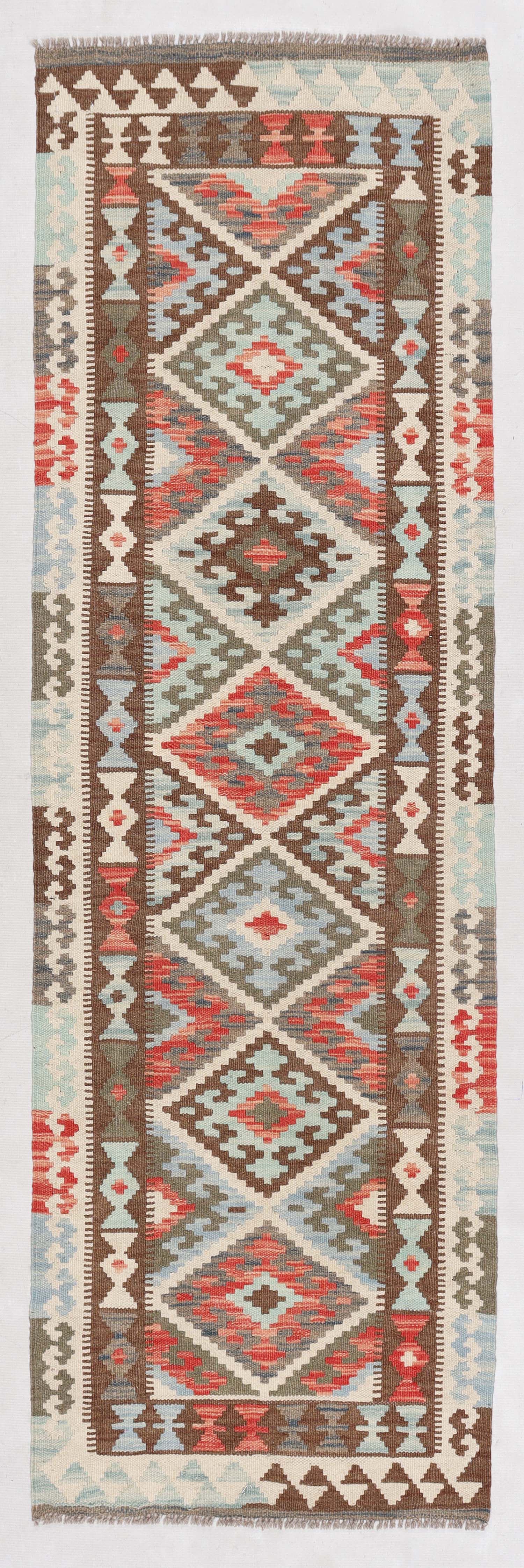 Multy Handmade Veggie Dye Kilim Rug Rectangular