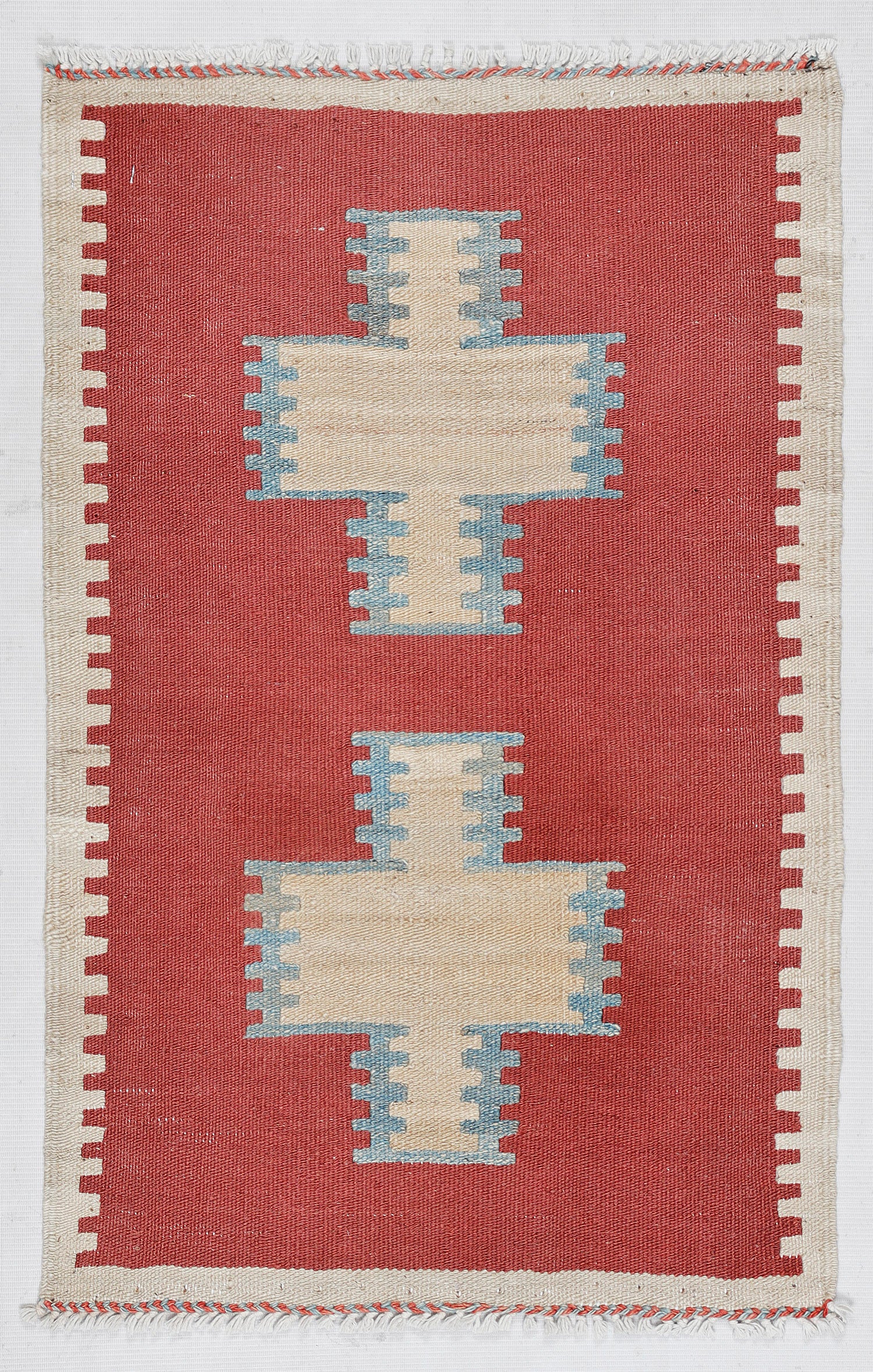2' x 3' Multy Handmade Veggie Dye Kilim Rug Rectangular
