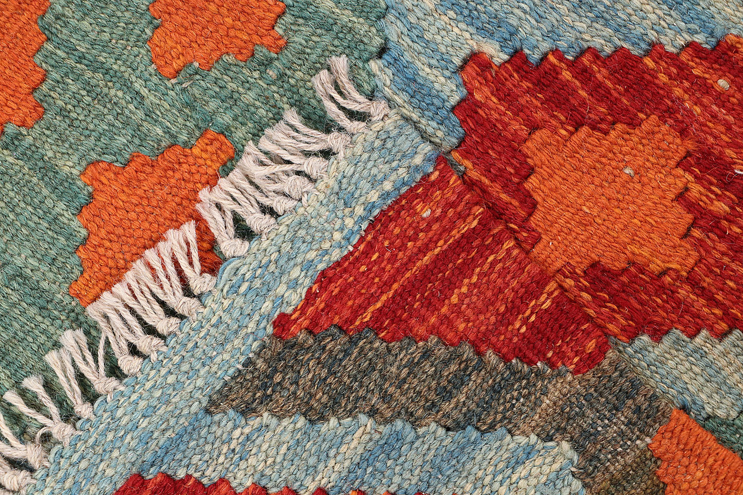 2' x 3' Multy Handmade Veggie Dye Kilim Rug Rectangular