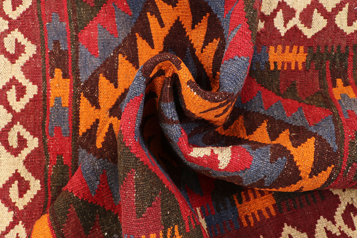 2' x 3' Multy Handmade Veggie Dye Kilim Rug Rectangular