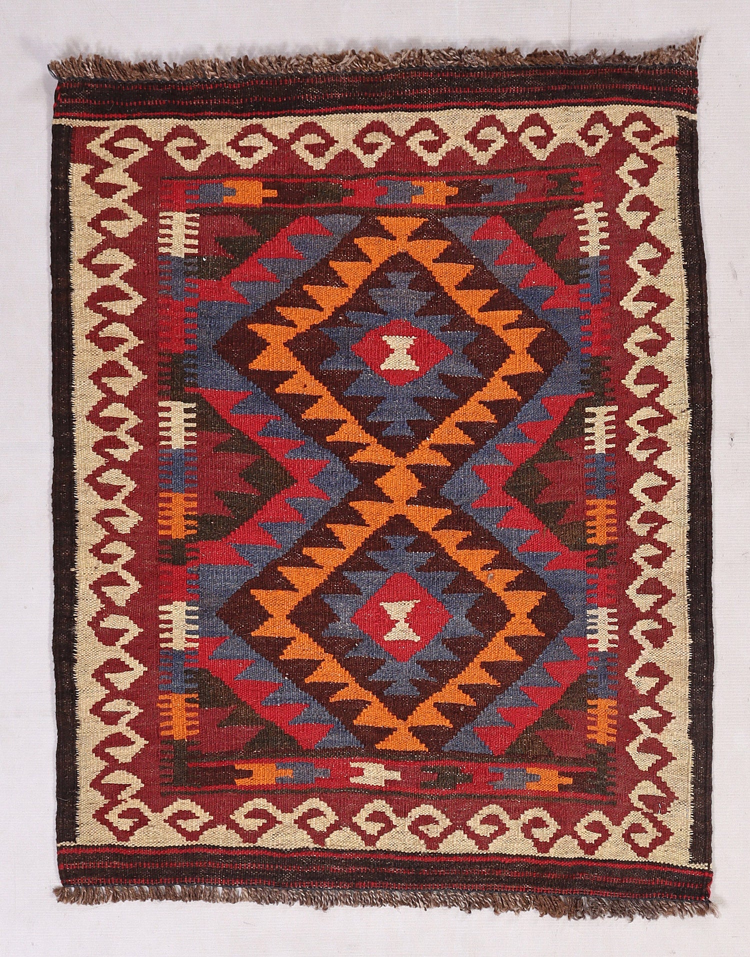 2' x 3' Multy Handmade Veggie Dye Kilim Rug Rectangular
