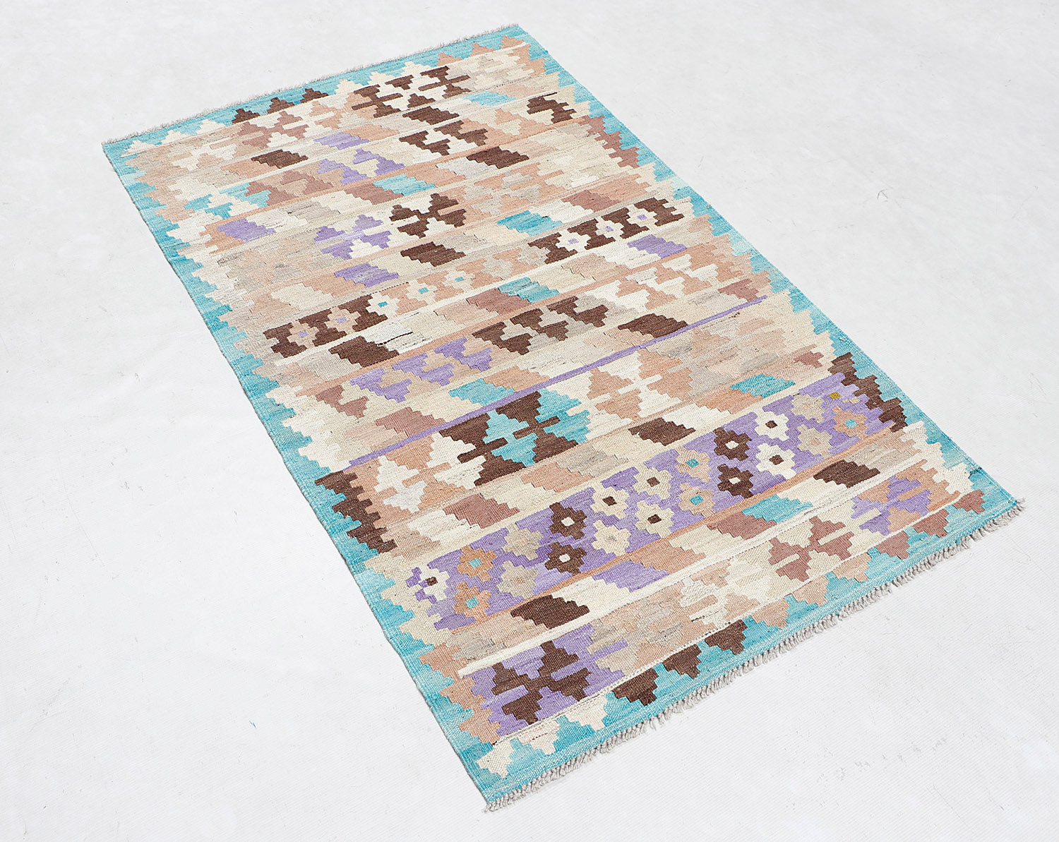 Handmade Veggie Dye Kilim Rug