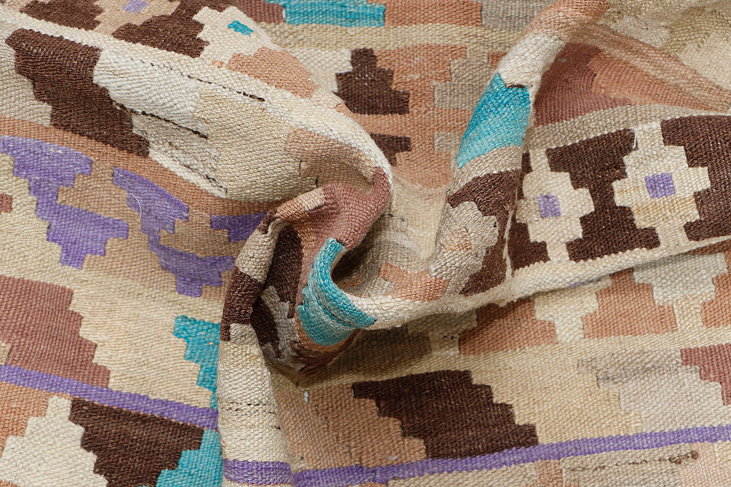 Handmade Veggie Dye Kilim Rug