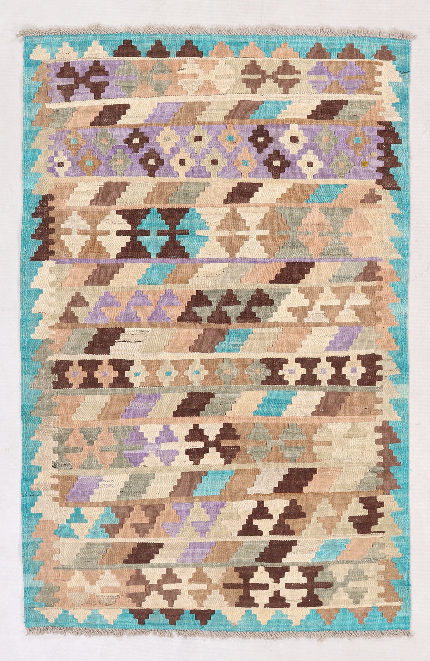 Handmade Veggie Dye Kilim Rug