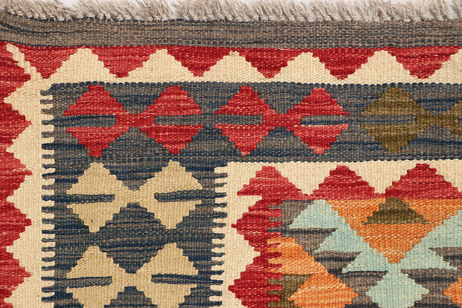 Handmade Veggie Dye Kilim Rug