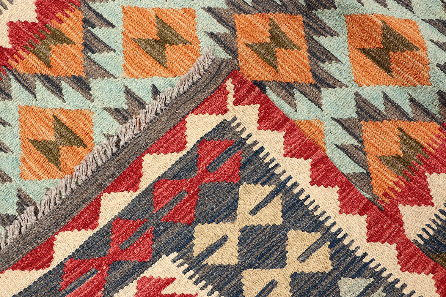 Handmade Veggie Dye Kilim Rug