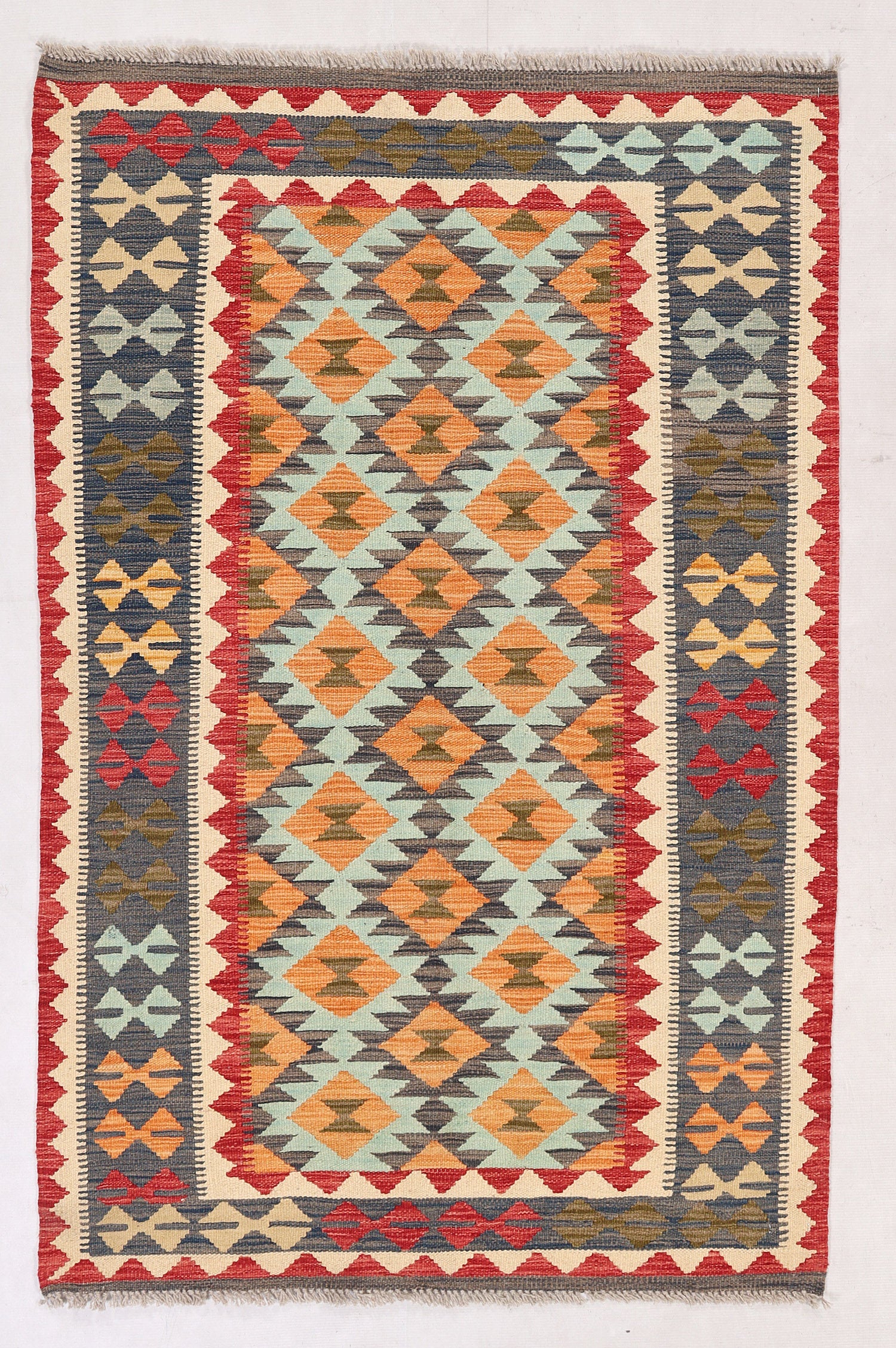 Handmade Veggie Dye Kilim Rug