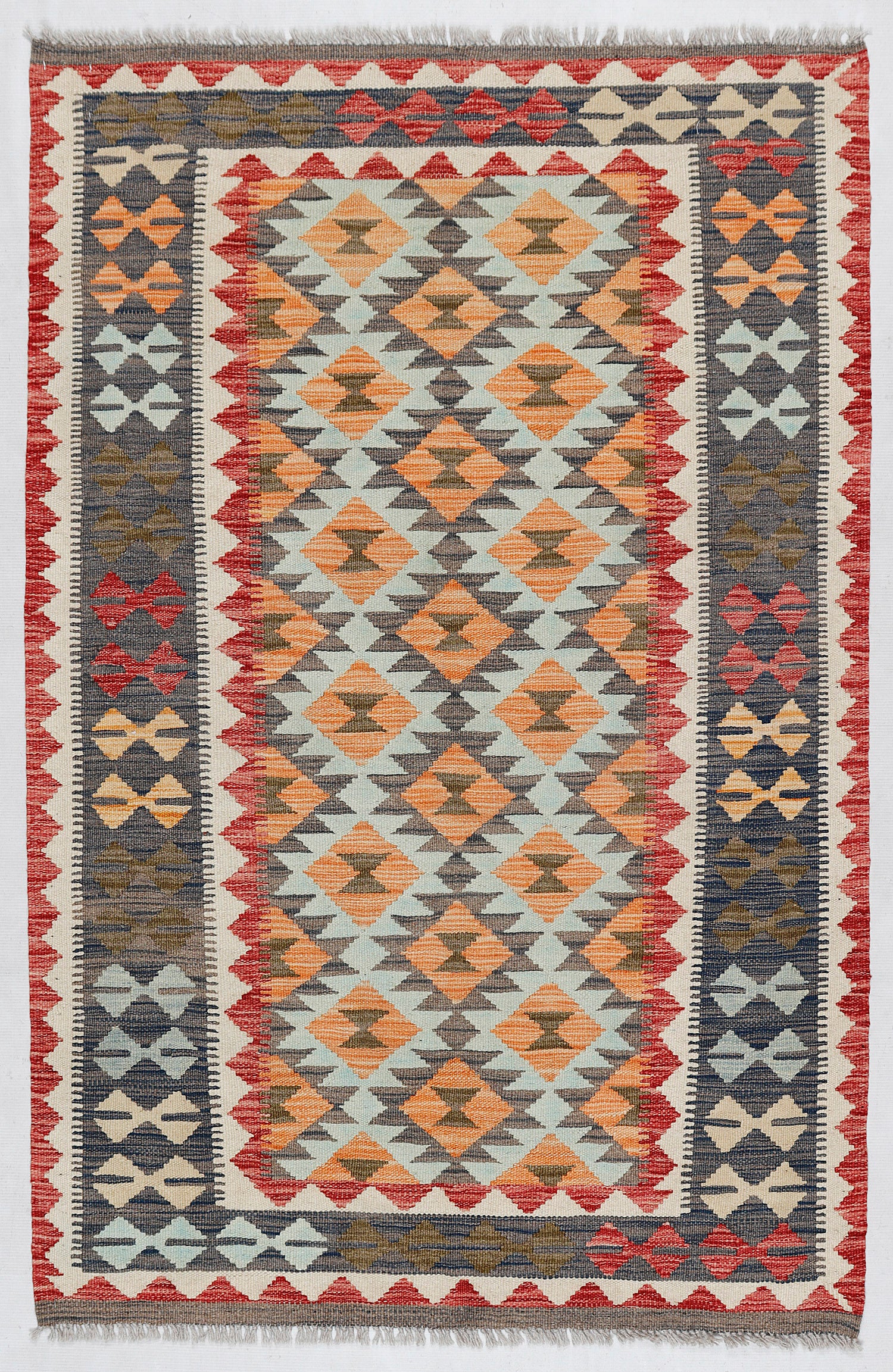 Handmade Veggie Dye Kilim Rug