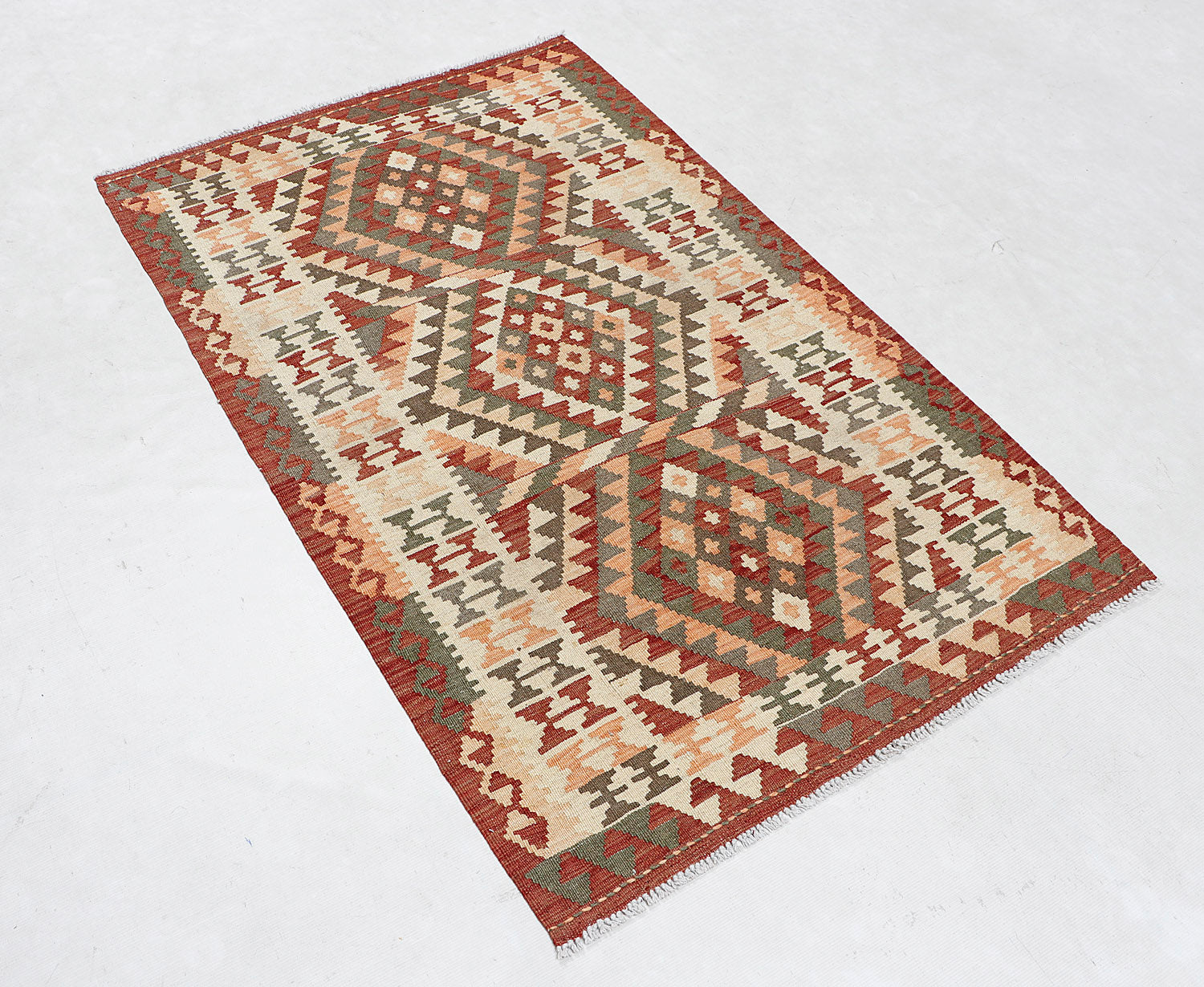 Handmade Veggie Dye Kilim Rug