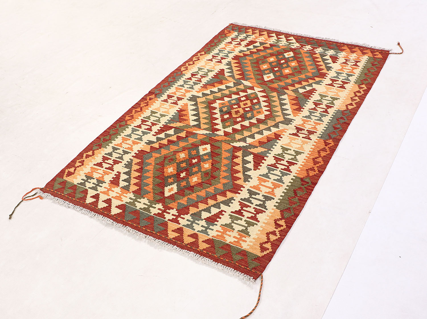 Handmade Veggie Dye Kilim Rug