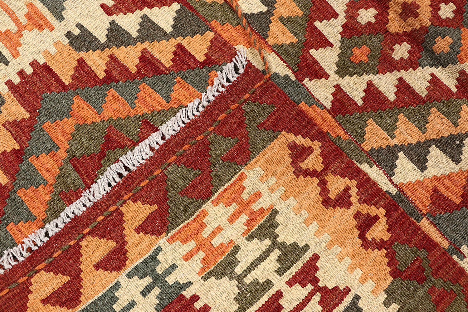 Handmade Veggie Dye Kilim Rug