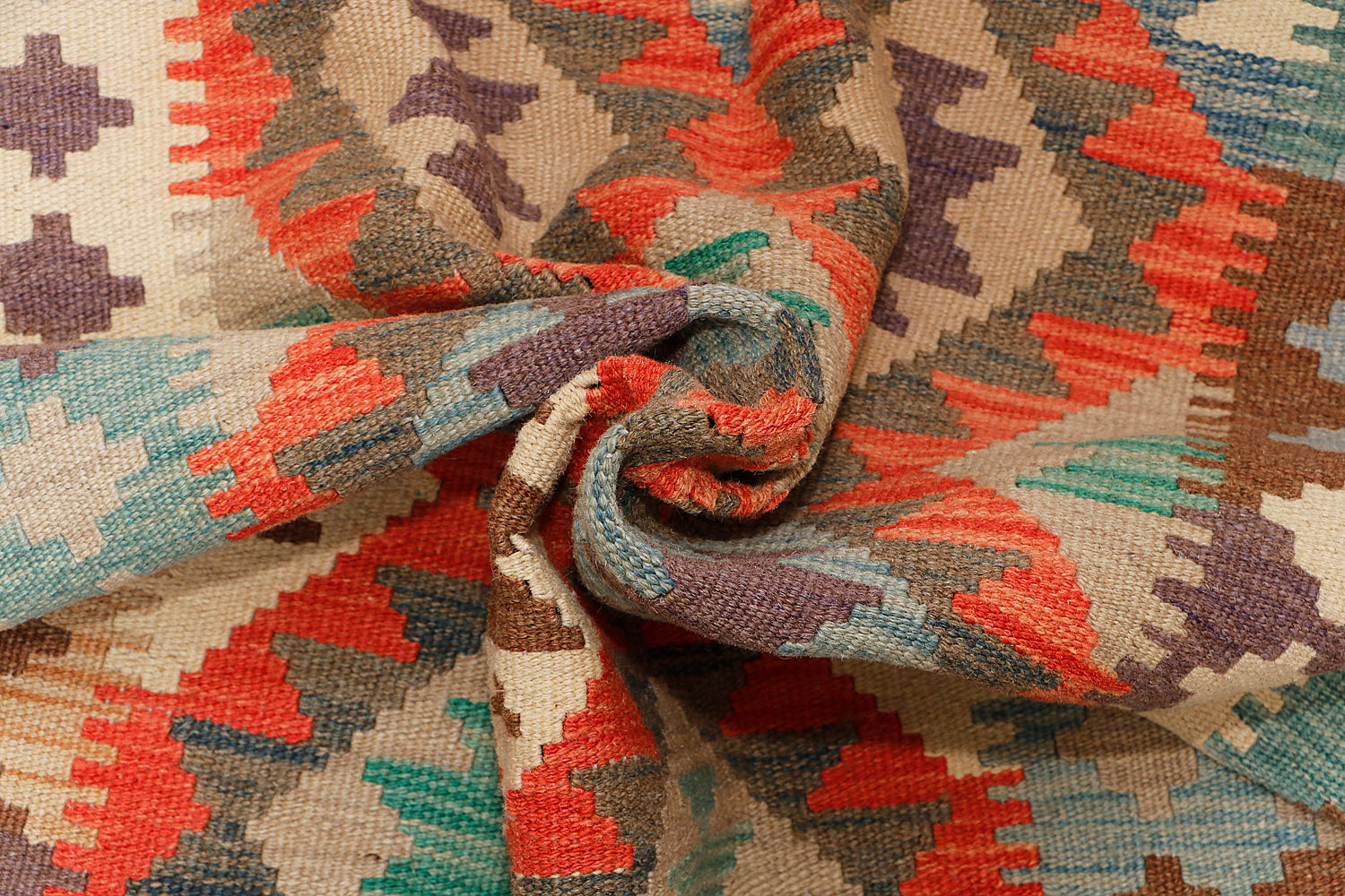 Handmade Veggie Dye Kilim Rug