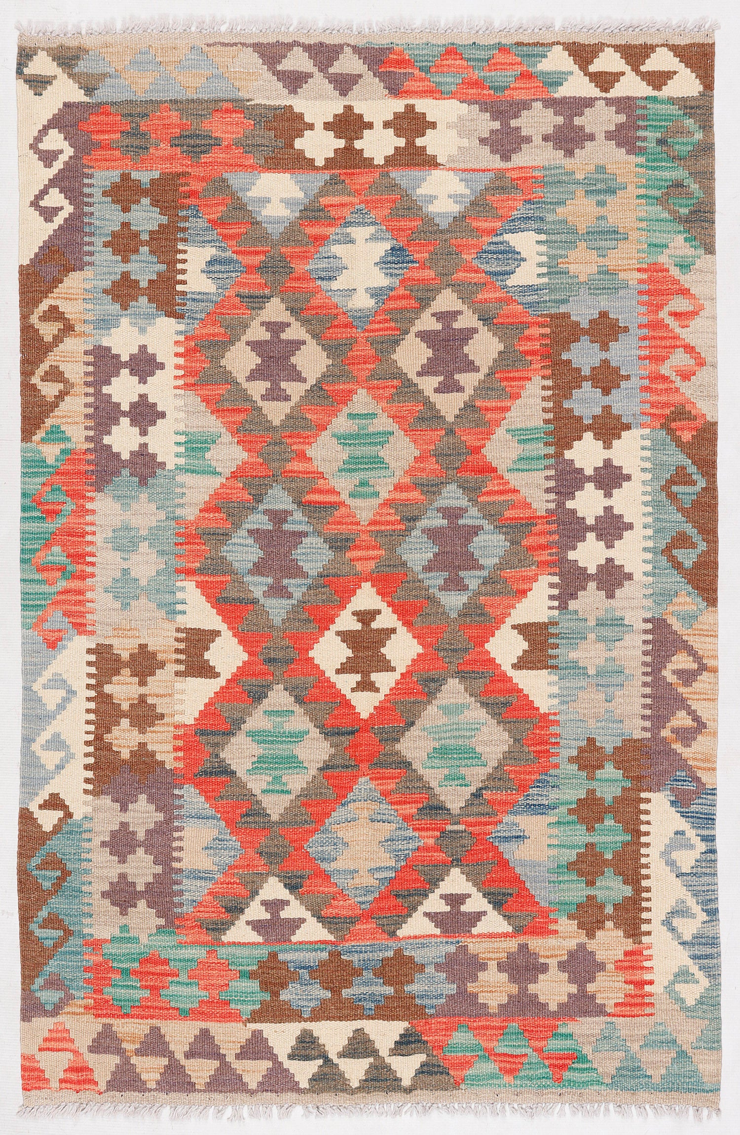 Handmade Veggie Dye Kilim Rug