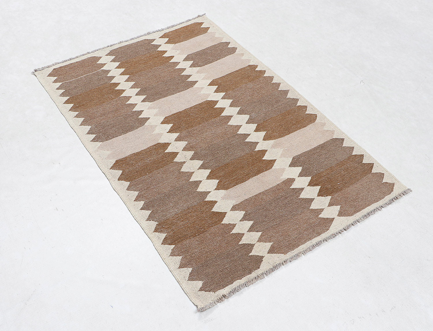 3' X 5' Multy Handmade Veggie Dye Kilim Rug Rectangular