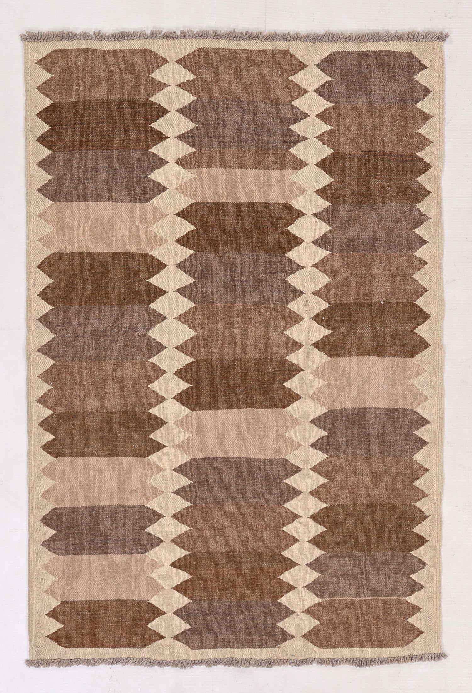 3' X 5' Multy Handmade Veggie Dye Kilim Rug Rectangular