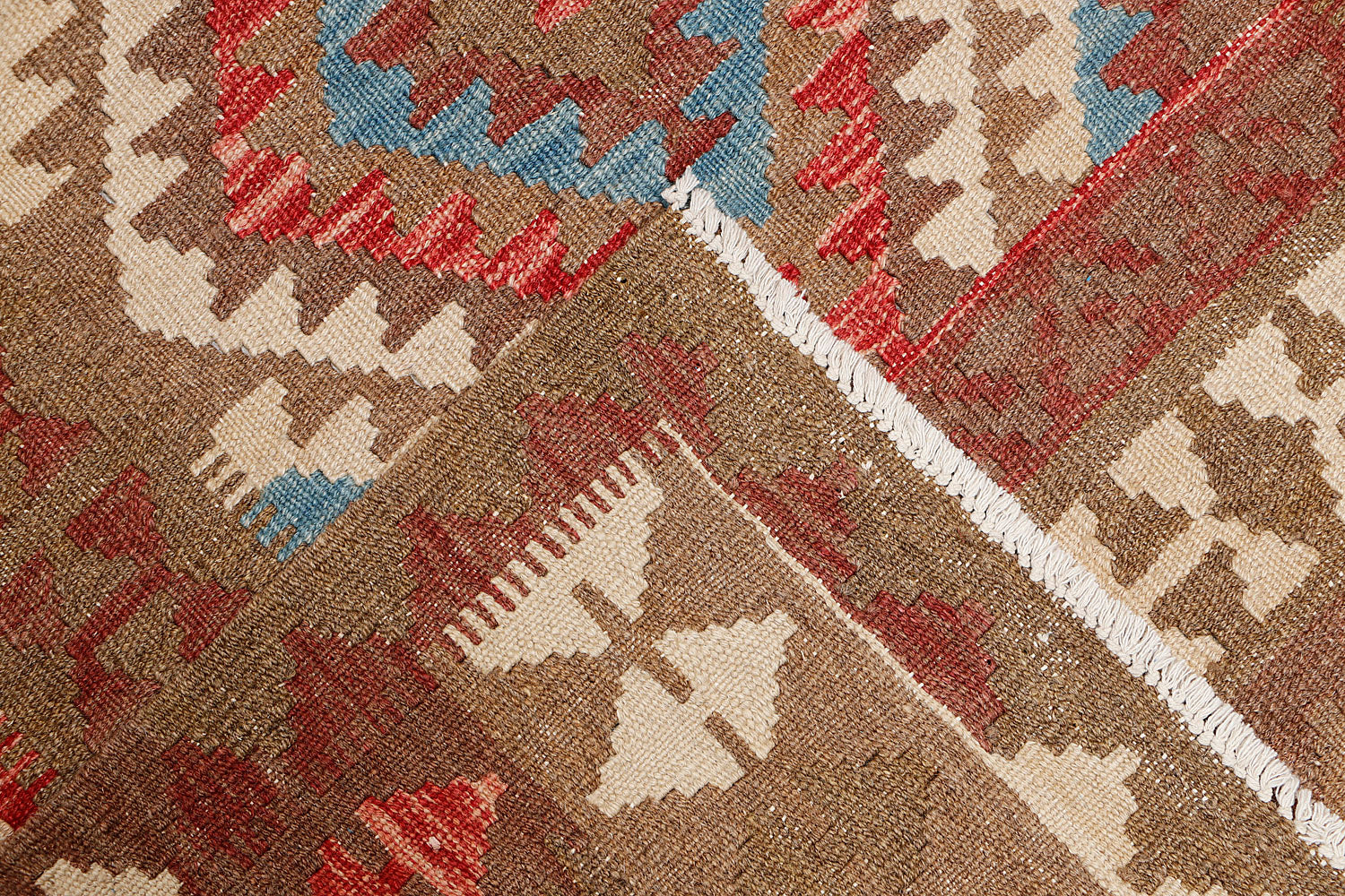 3' X 5' Multy Handmade Veggie Dye Kilim Rug Rectangular