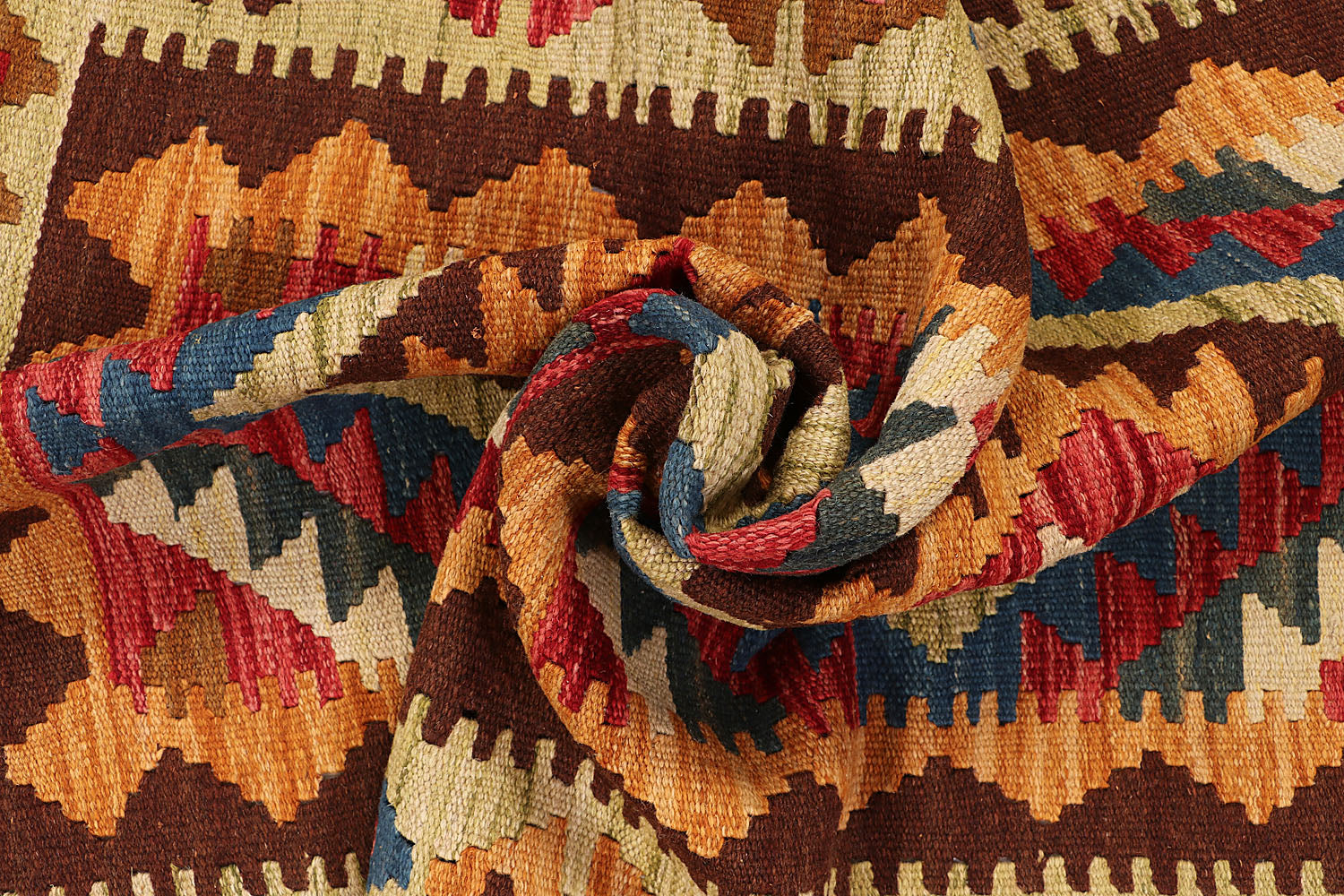 3' X 5' Multy Handmade Veggie Dye Kilim Rug Rectangular