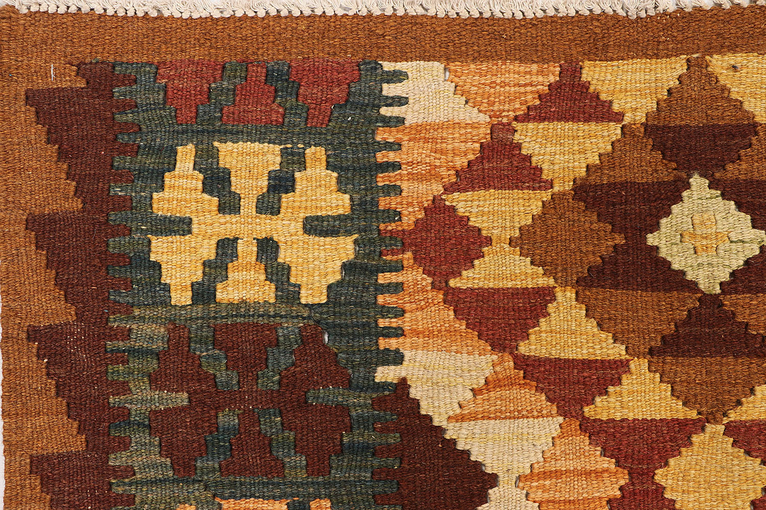 3' X 5' Multy Handmade Veggie Dye Kilim Rug Rectangular