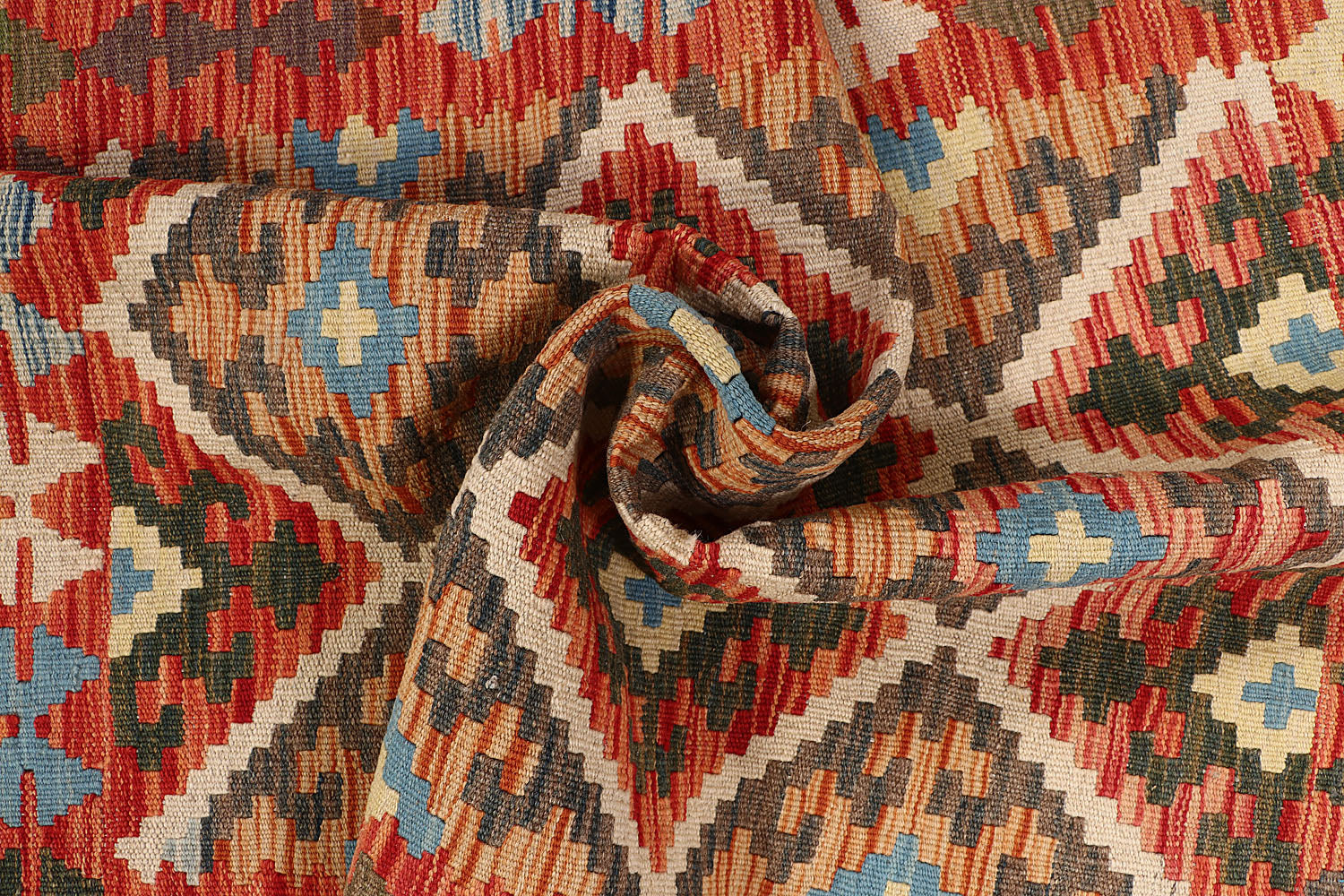 3' X 5' Multy Handmade Veggie Dye Kilim Rug Rectangular