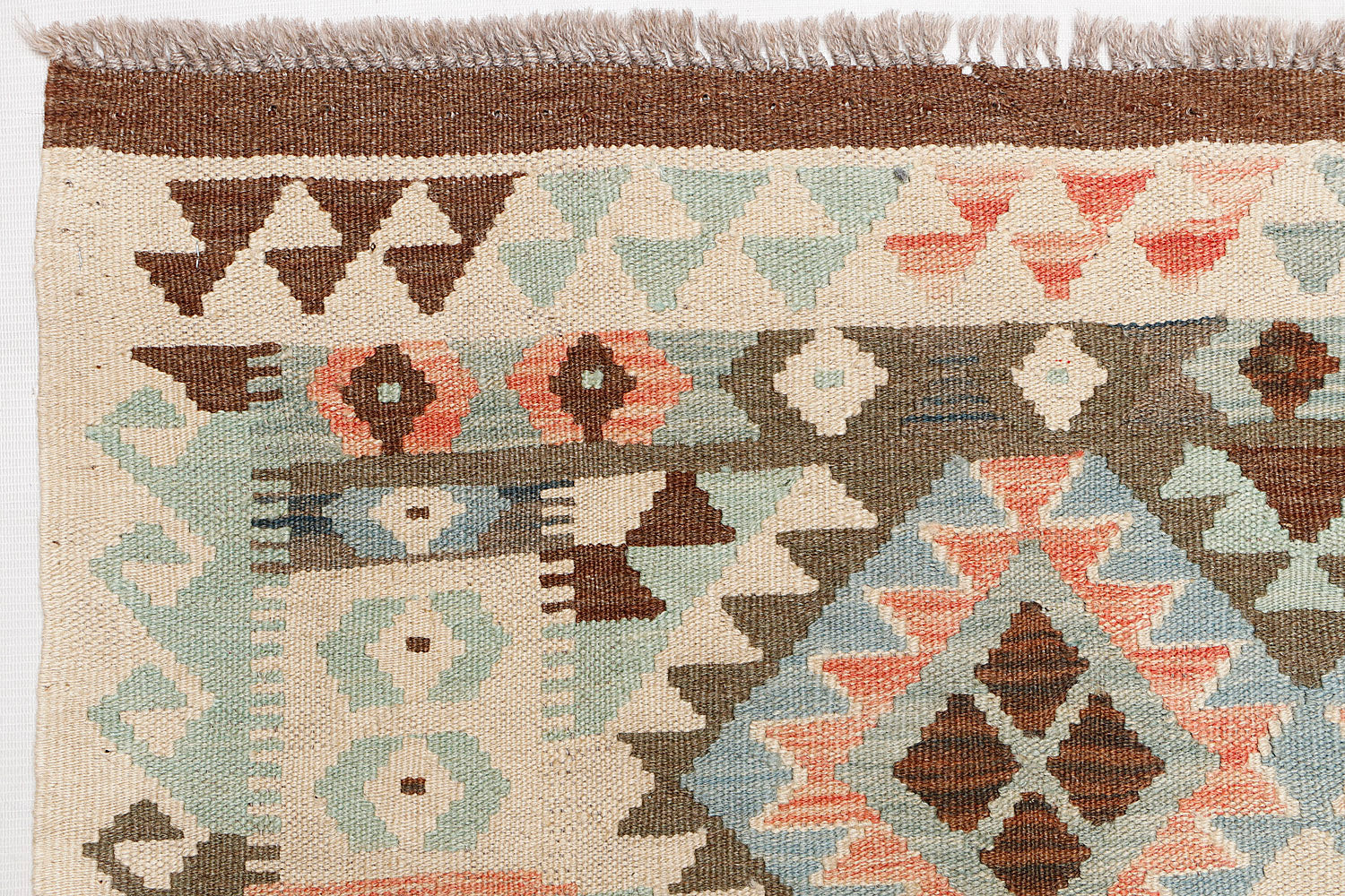 3' X 5' Multy Handmade Veggie Dye Kilim Rug Rectangular