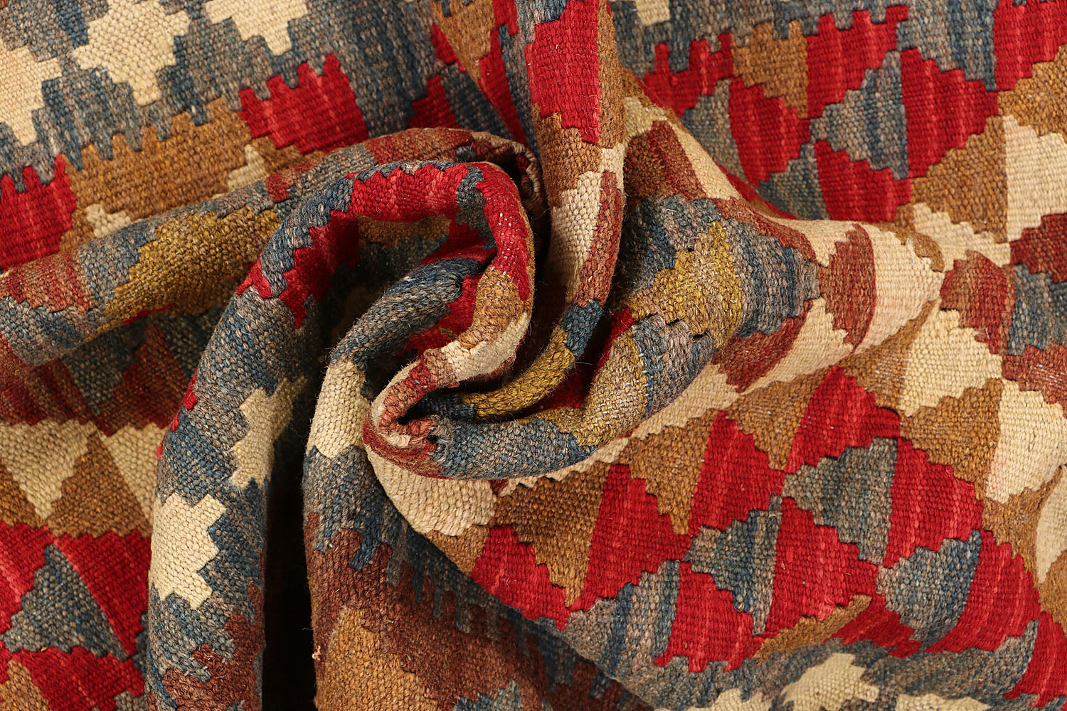 3' X 5' Multy Handmade Veggie Dye Kilim Rug Rectangular