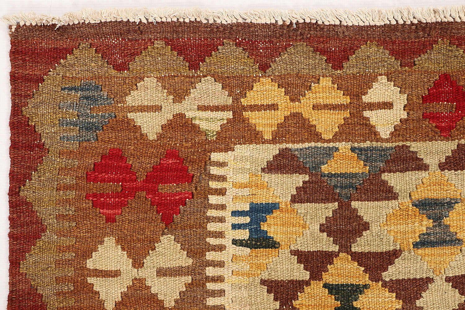 3' X 5' Multy Handmade Veggie Dye Kilim Rug Rectangular