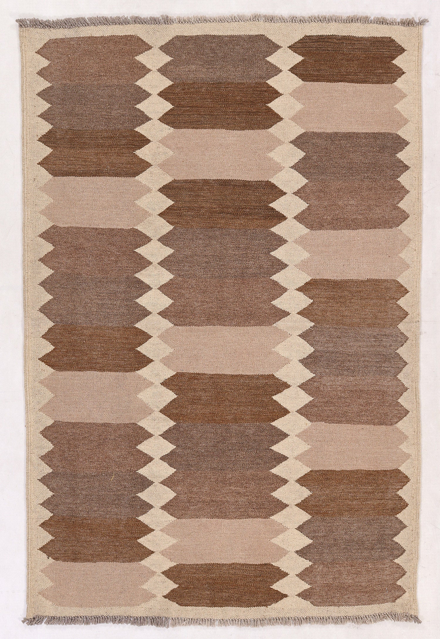 3' X 5' Multy Handmade Veggie Dye Kilim Rug Rectangular