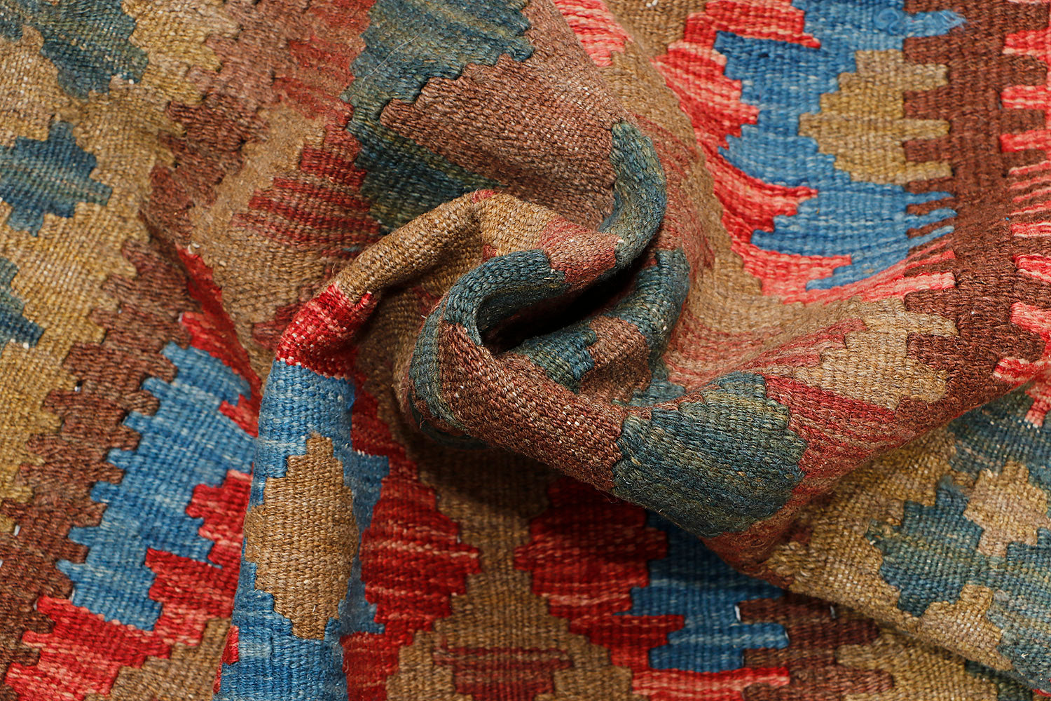 3' X 5' Multy Handmade Veggie Dye Kilim Rug Rectangular