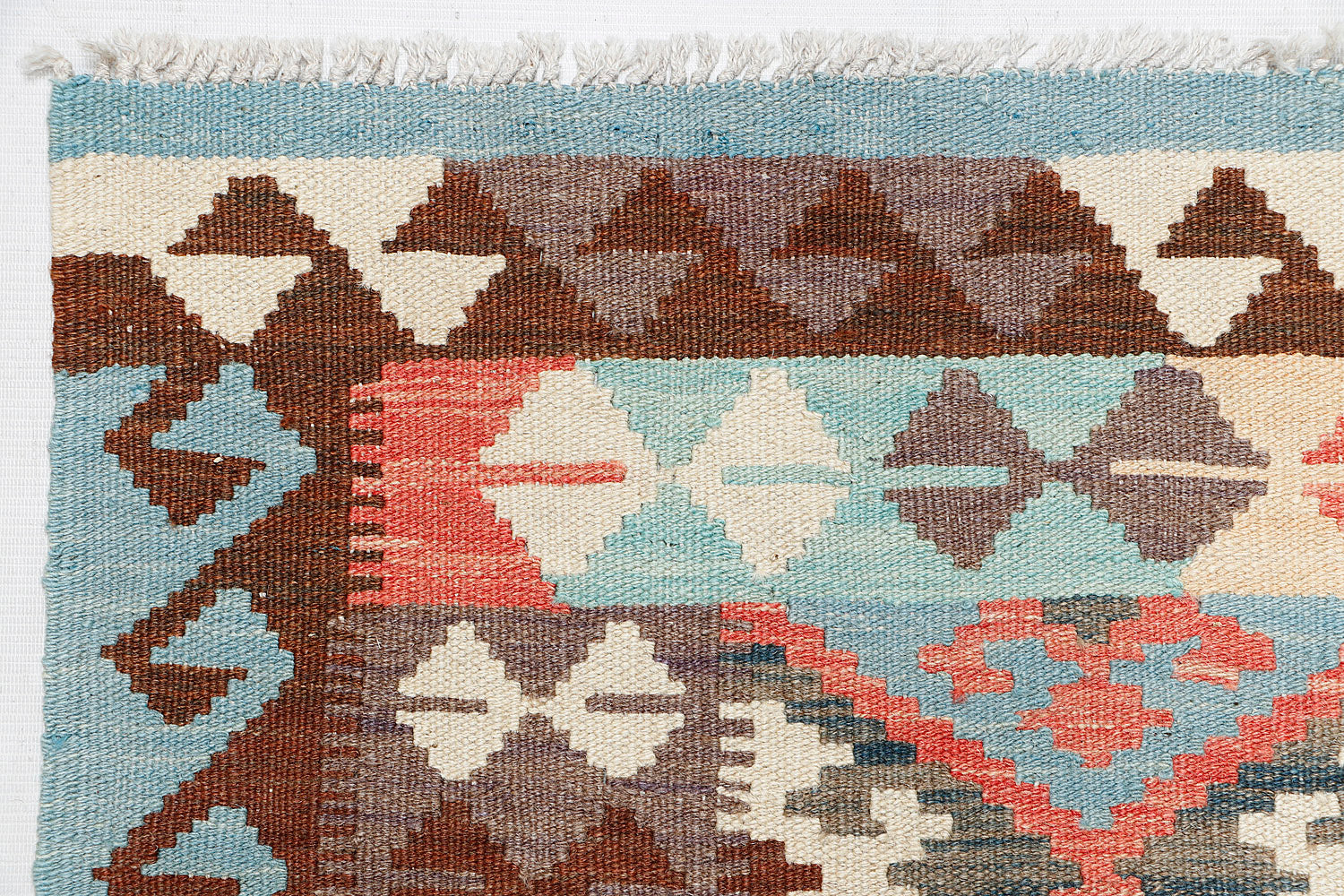 3' X 5' Multy Handmade Veggie Dye Kilim Rug Rectangular