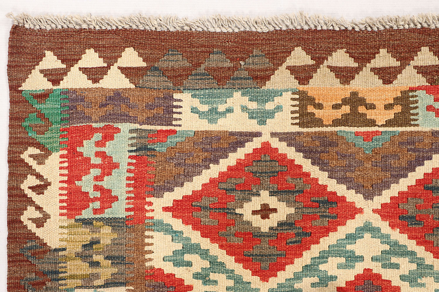3' X 5' Multy Handmade Veggie Dye Kilim Rug Rectangular