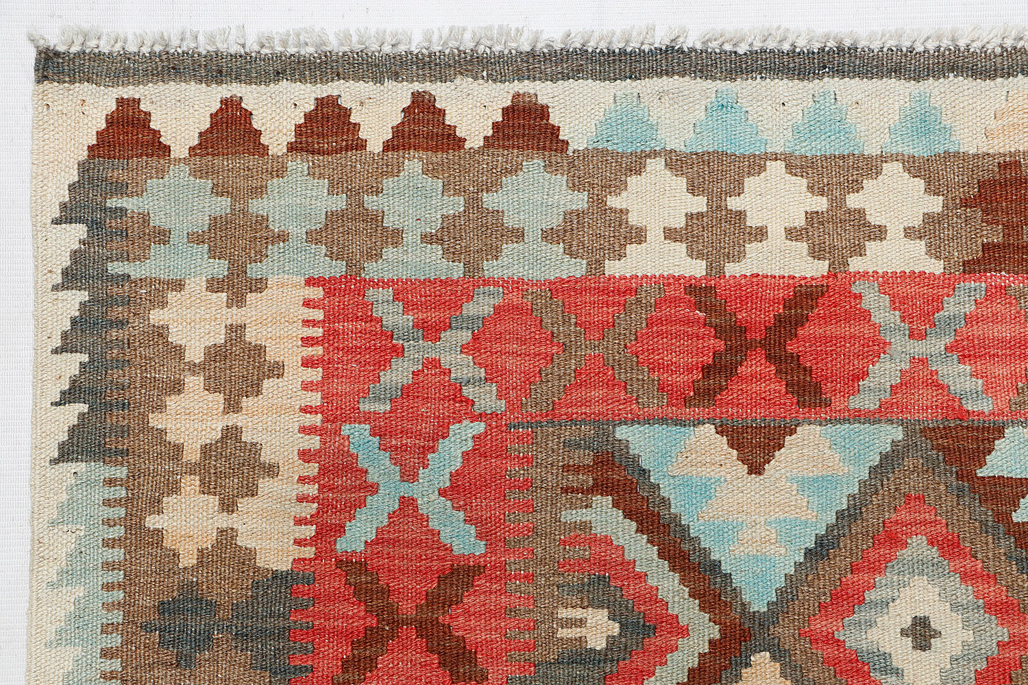 3' X 5' Multy Handmade Veggie Dye Kilim Rug Rectangular