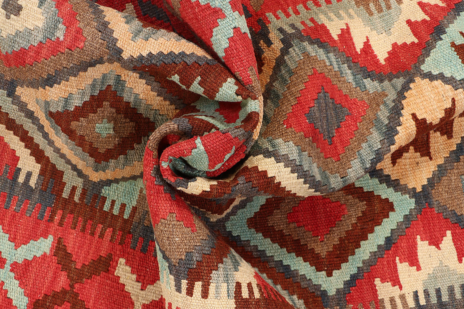 3' X 5' Multy Handmade Veggie Dye Kilim Rug Rectangular