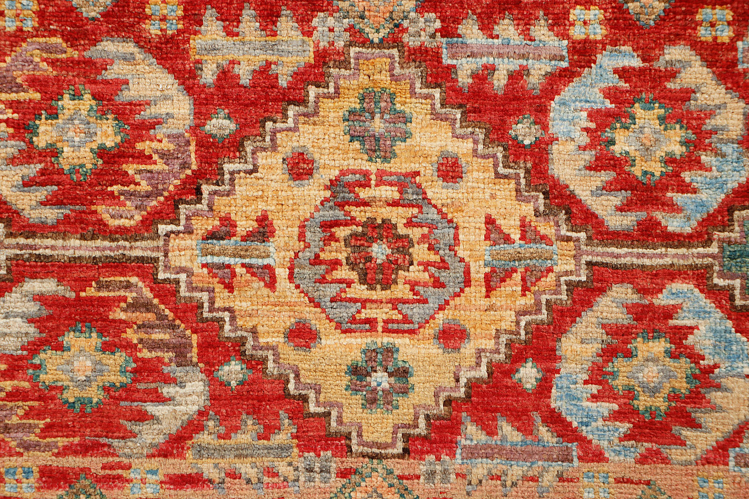 Khurjeen Persian Hand Knotted Wool Rug Multicolor 3' x 4'