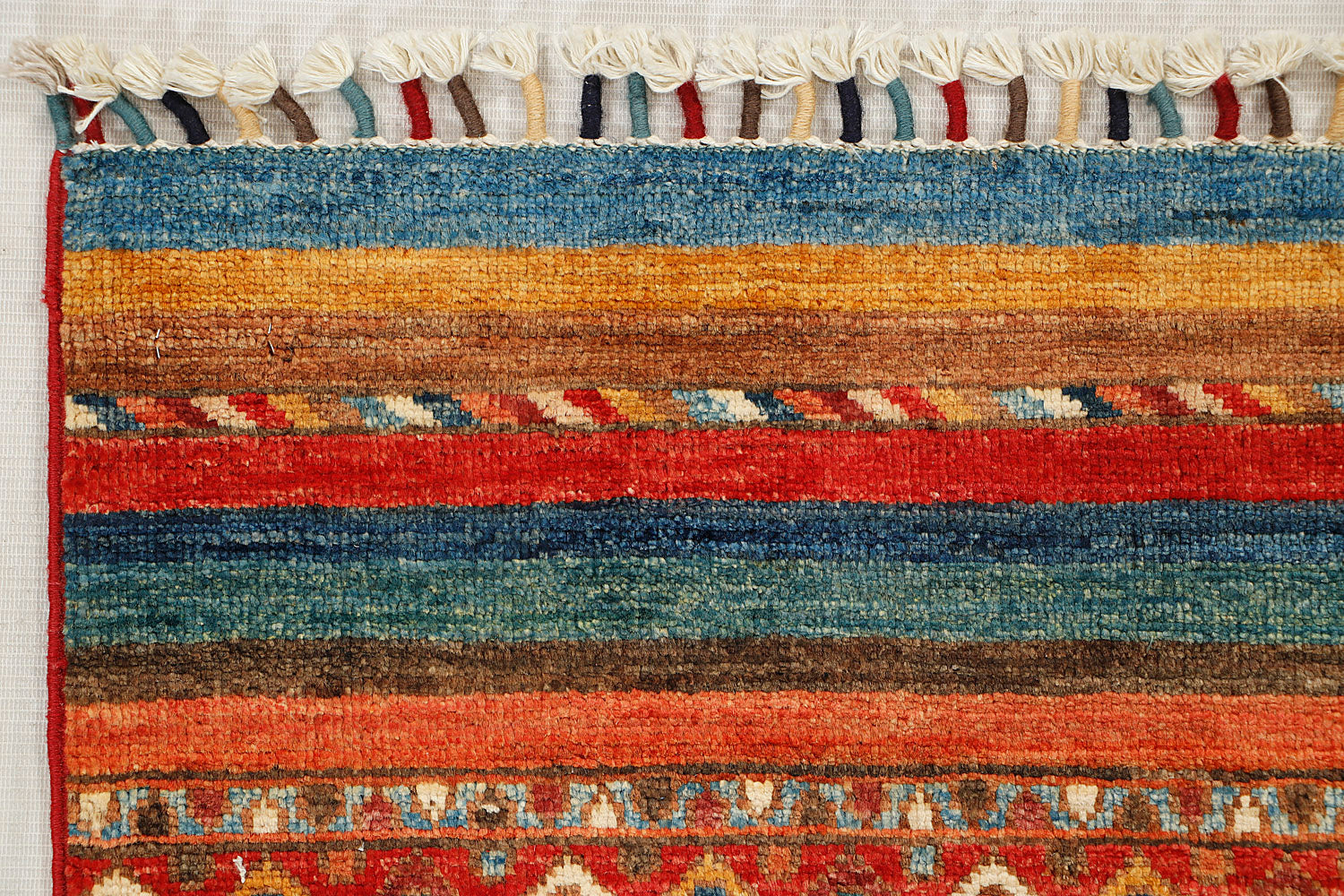 Khurjeen Persian Hand Knotted Wool Rug Multicolor 3' x 4'