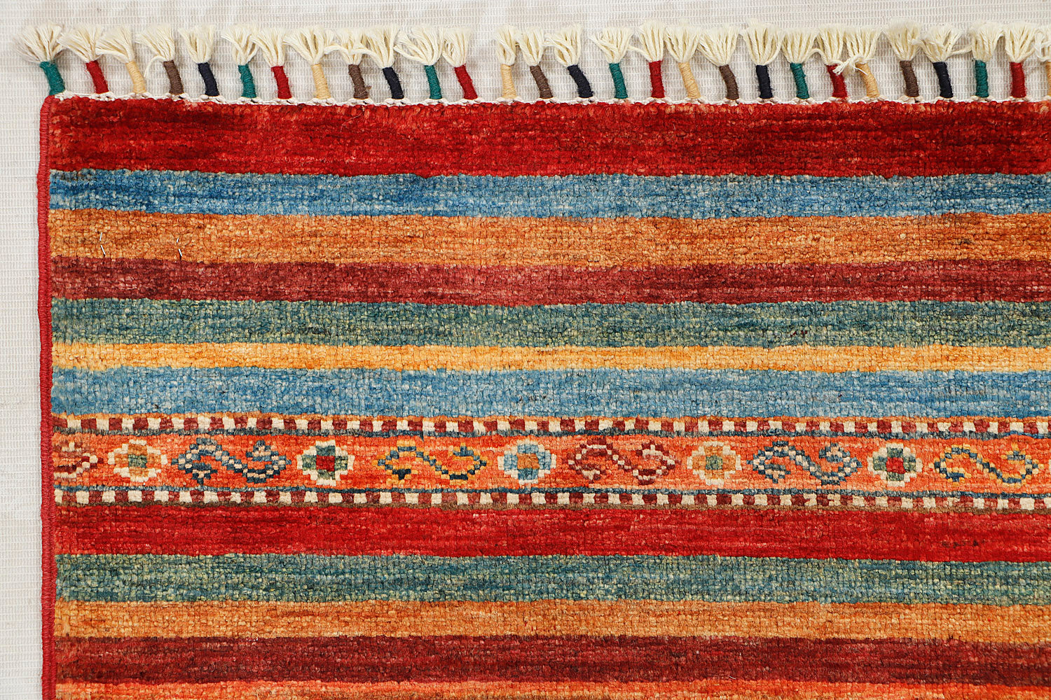 Khurjeen Persian Hand Knotted Wool Rug Multicolor 2'6" x 4'