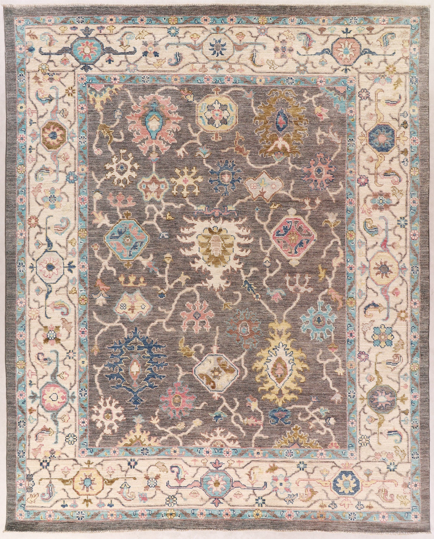 Handmade Turkish Rug OUSHAK