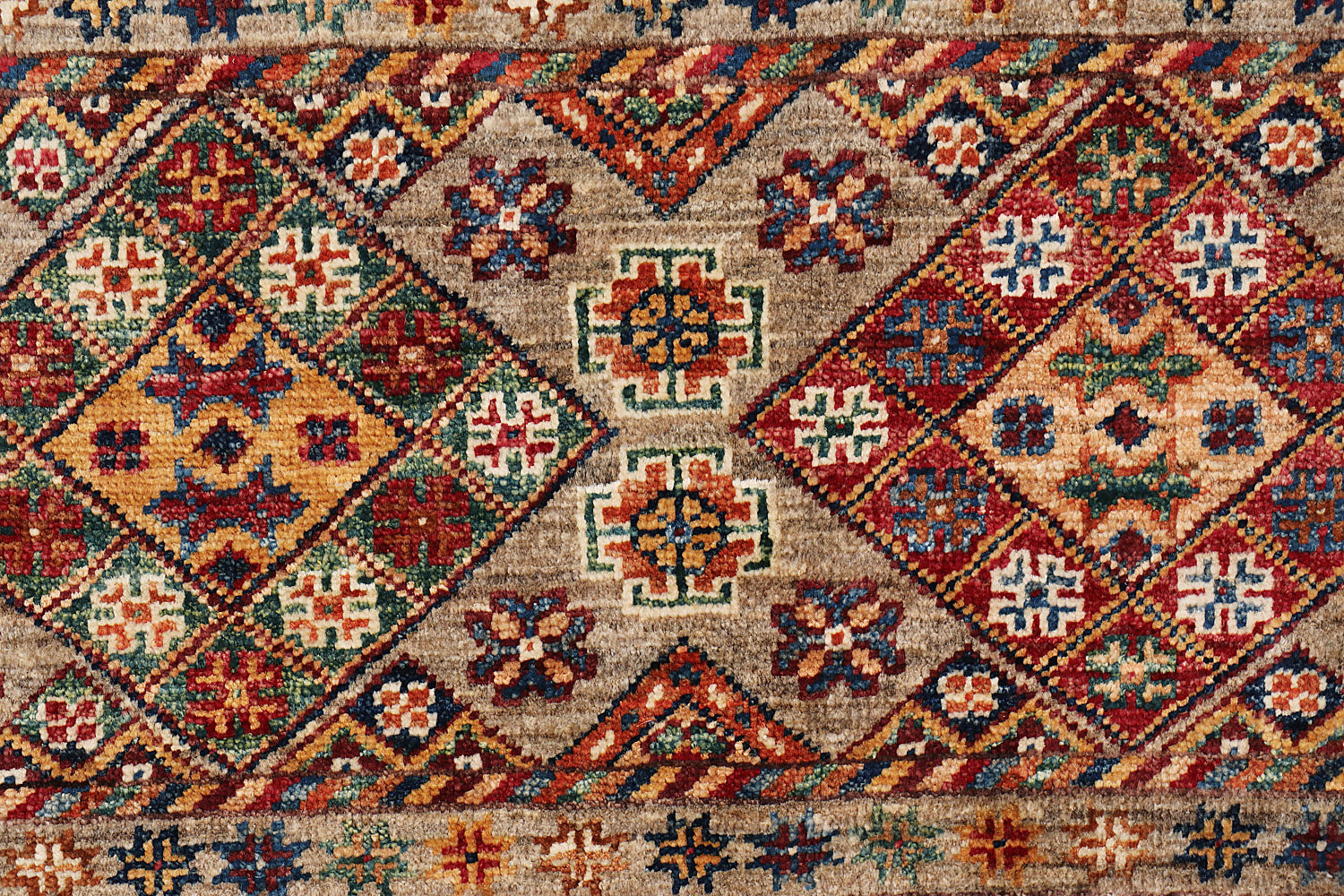 Handmade Persian Rug KHURJEEN
